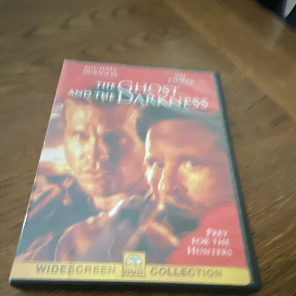GHOST AND THE DARKNESS (1996) DVD VERY GOOD VAL KILMER MICHAEL DOUGLAS DRAMA